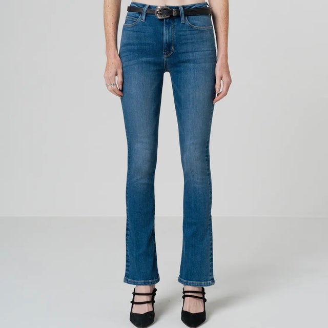 Emily　Oblada JANE JEANS サイズ25 ダークブルー Emily様 専用 Oblada JANE JEANS サイズ25 ダークブルー - メルカリ